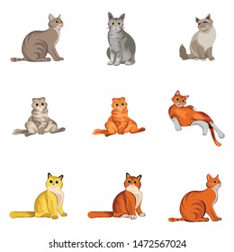 cat icon vector logo illustration,cartoon design,eps 10
