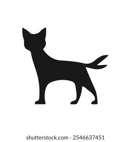 cat icon, cat vector, cat silhouette, cat drawing