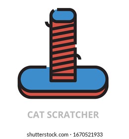 Cat icon for website, application, printing, document, poster design, etc.
