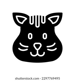 icono del gato para el diseño de tu sitio web, logotipo, aplicación, interfaz de usuario.