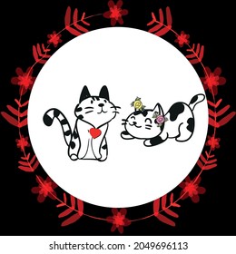  cat icon.logo vector.Easter Bunny.Can be used for or babies t-shirt design.Fashion print graphic.Cartoon animal illustration