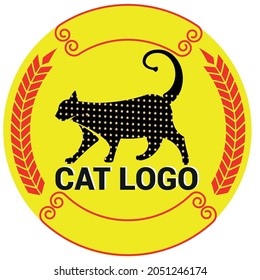  cat icon.logo vector.Easter Bunny.Can be used for or babies t-shirt design.Fashion print graphic.Cartoon animal illustration