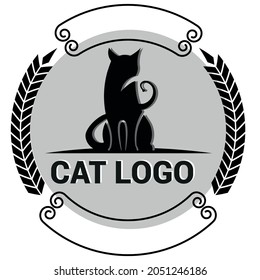  cat icon.logo vector.Easter Bunny.Can be used for or babies t-shirt design.Fashion print graphic.Cartoon animal illustration