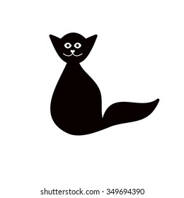 cat icon.vector illustration.