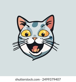 cat illustration design and victor