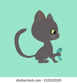Cat Illustration, Different Breed and Colors