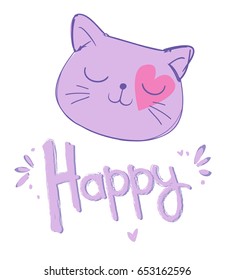 cat illustration vector