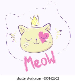 cat illustration vector