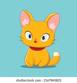 Cat, Cat illustration, Cat Vector, Cute cat, vector, Illustrator, Cartoon