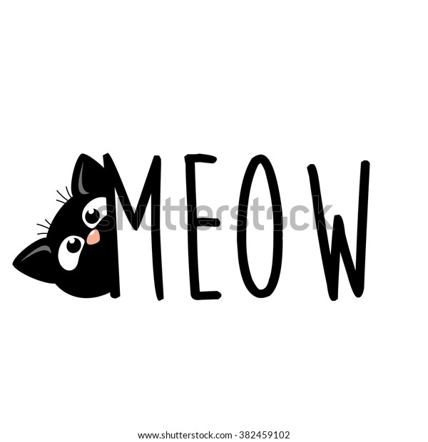 キャットイラスト Tシャツグラフィック 白黒 かわいい猫グラフィック ベクター猫パターン ベクターイラスト のベクター画像素材 ロイヤリティフリー