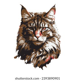 cat image and cat face vectors files 
