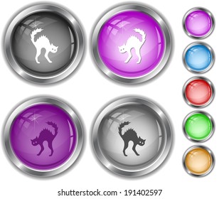 Cat. Internet buttons.