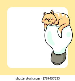 cat kitten back to school study drawing illustration	