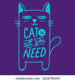 cat kitten cute cats wo art best art design vector illustration for use in design and print poster canvas