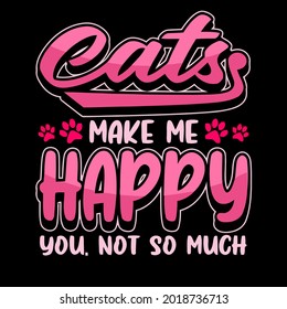 cat kitten funny sayings pet animals art ote bag design vector illustration for use in design and print poster canvas