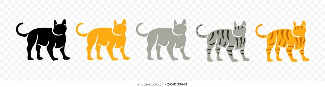 Cat, kitten and cat like, felino, graphic design. Animal and pet, veterinary and pet store, vector design and illustration