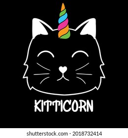 cat kitten omcat cute cats wo crewneck design vector illustration for use in design and print poster canvas