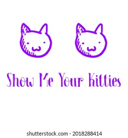 cat i kitten i cat i pets i art its i gift idea wo sport art best vector design illustration print poster