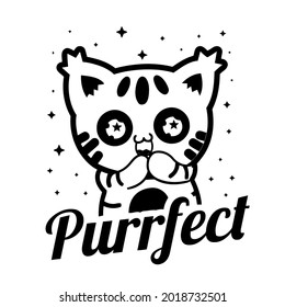cat kitten puss kitten pet wo jersey longsleeve best art vector design illustration print poster
