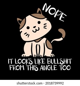cat kitten cat sayings cat owners wo long art ank art op vector design illustration print poster