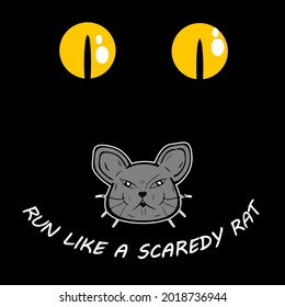 cat kitten wo flowy ank op art art design vector illustration for use in design and print poster canvas
