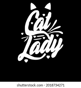 cat lady awesome funny ee wo scoop neck best design vector illustration for use in design and print poster canvas