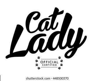 Cat Lady Black Font