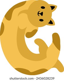 Cat Letter Alphabet Vector Element
