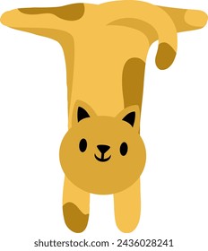 Cat Letter Alphabet Vector Element