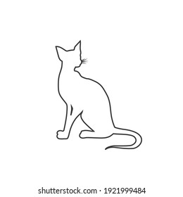 Sitting Cat Drawing High Res Stock Images Shutterstock