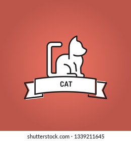 CAT LINE ICON SET