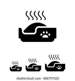 Cat litter box icon