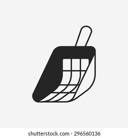 cat litter shovel icon