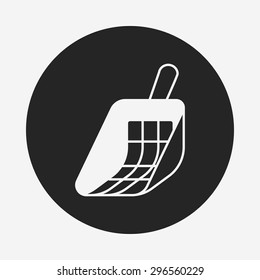 cat litter shovel icon