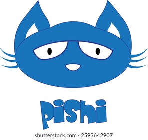 Cat logo 02, Pishi are saying meow