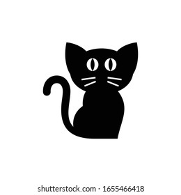 Cat logo concept. Cat vector template.