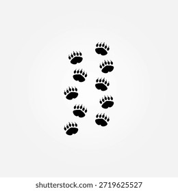 SÍMBOLO DE VECTOR DE ARTE DE DISEÑO DE LOGOTIPO DE GATO 
