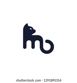 Cat Logo design vector 