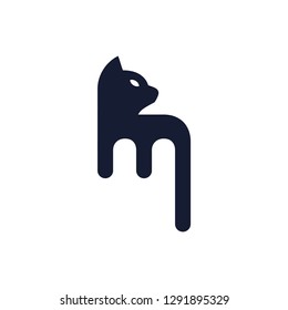 Cat Logo design vector 