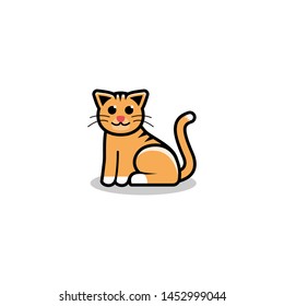Cat Logo Design Vector Stock