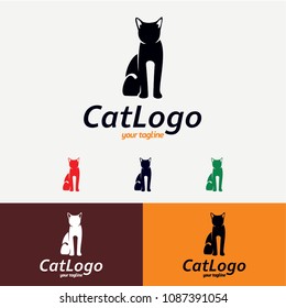 Cat Logo Designs Template