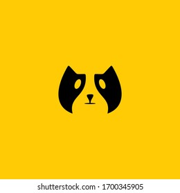 cat logo designs vector concept