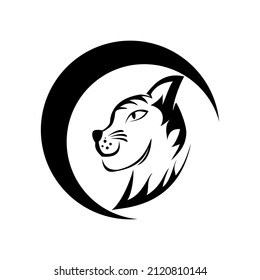cat logo, head logo, creative modern logo, logo inspiration