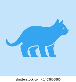 Cat logo. Icon design. Template elements