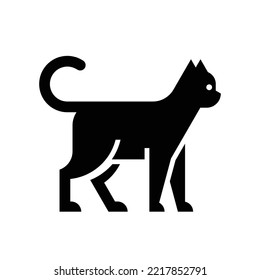Cat Logo. Icon design. Template elements