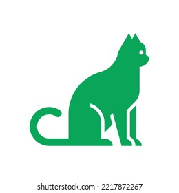 Logo de Cat. Diseño de iconos. Elementos de plantilla