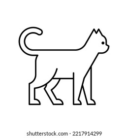 Cat Logo. Icon design. Template elements