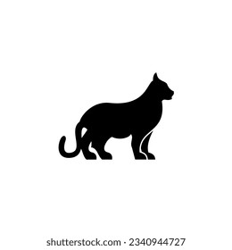 plantilla de diseño de icono de logotipo de gato