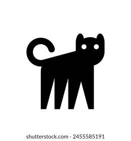 Cat logo. Icon design. Template elements