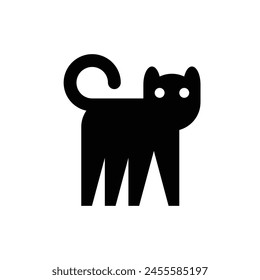 Logotipo de gato. Diseño de iconos. Elementos de Plantilla